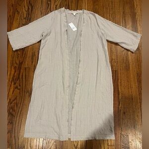 Grade & Gather Beige Kimono Size Large